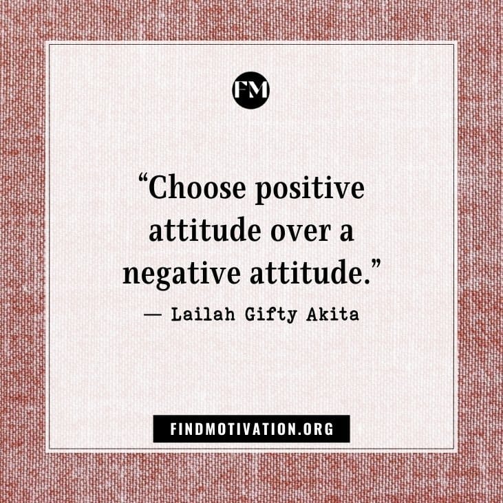Inspirational negative attitude quotes to remove negativity from your life