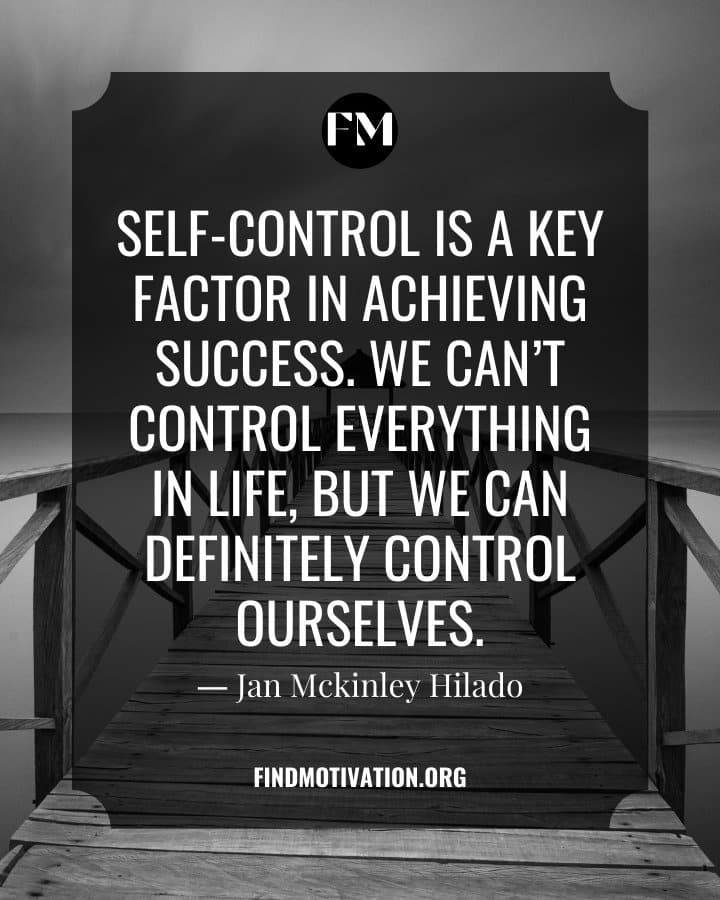 Self-Control Quotes To Master Yourself In Every Situation