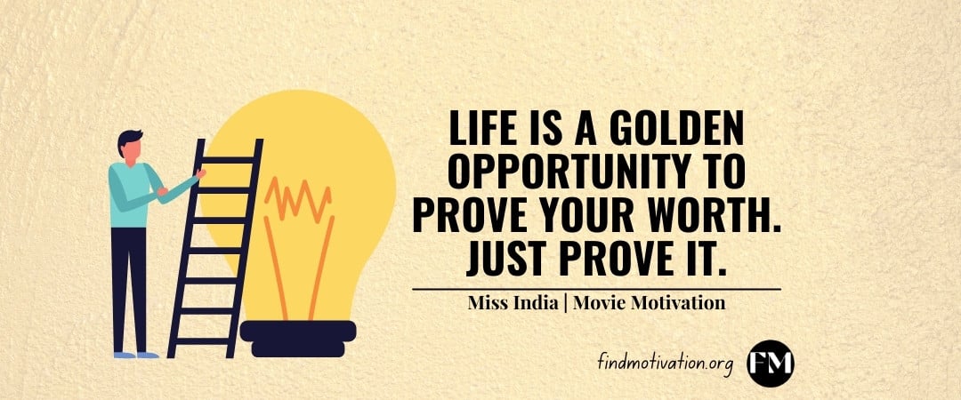 Miss India movie inspiring quotes