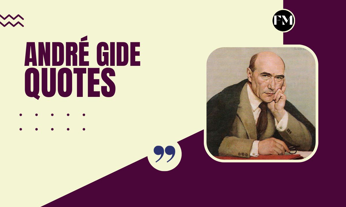 An image of Andre Gide quotes