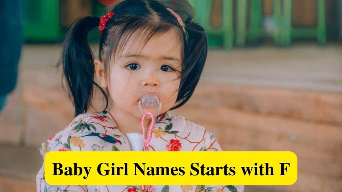 A list of some popular baby girl names that start with F