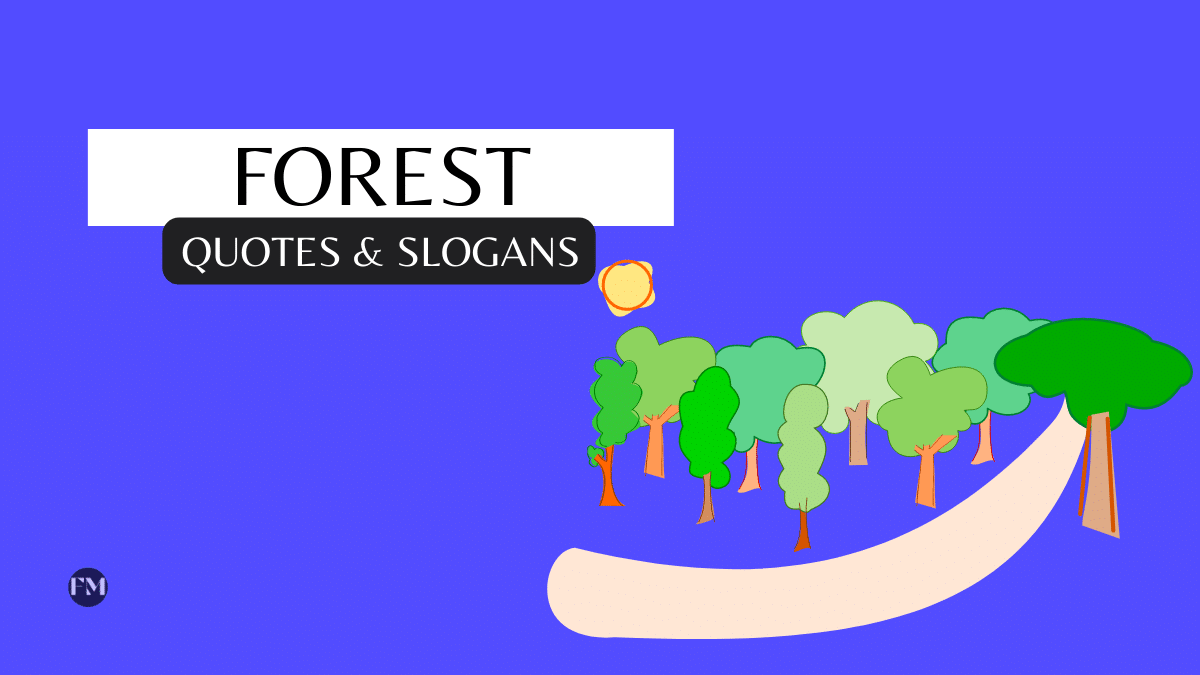 Best Forest Quotes and slogans for world forest day