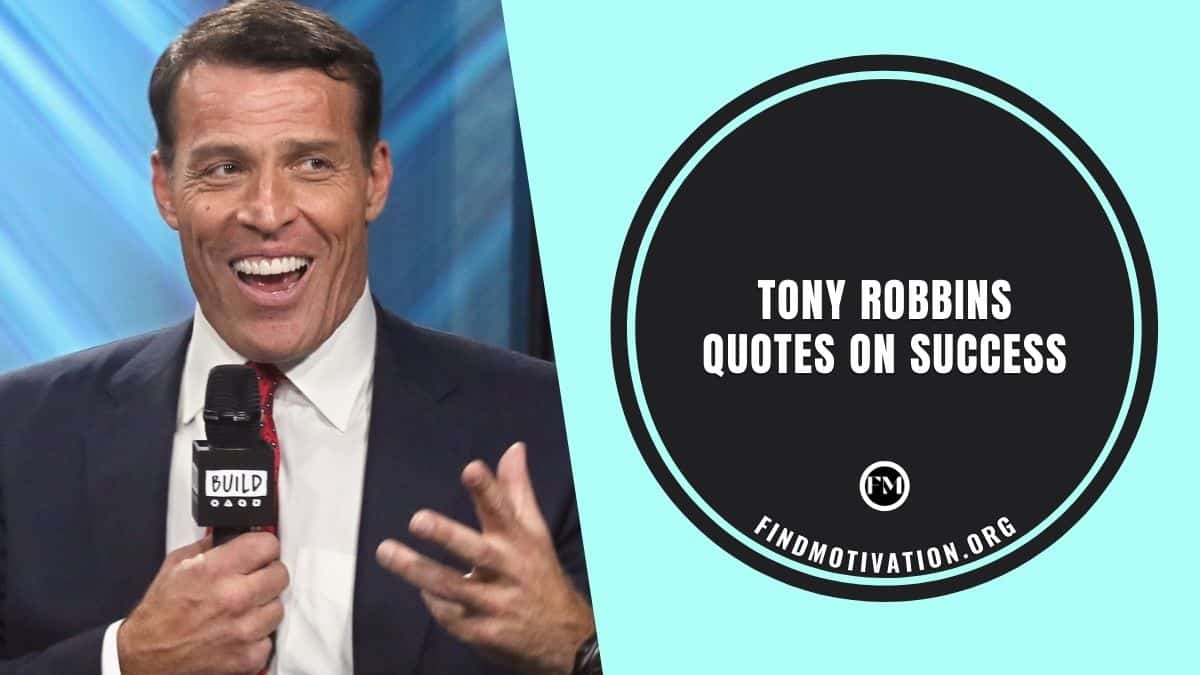 Tony Robbins's success quotes