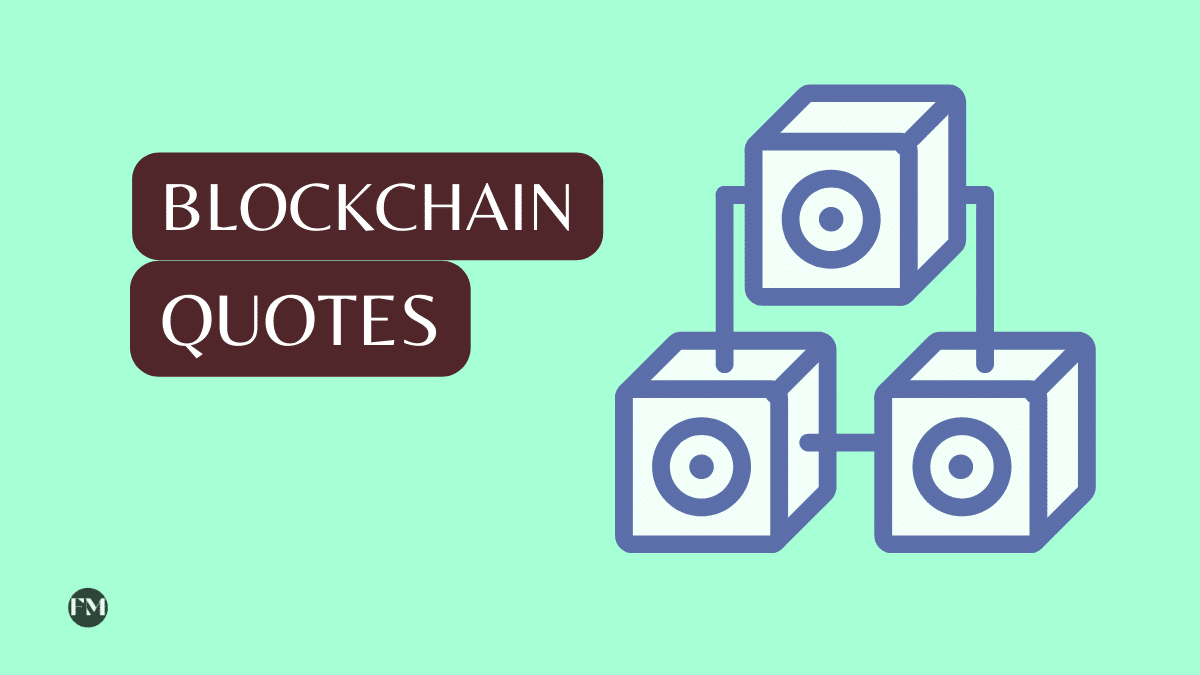 Blockchain Quotes for learning