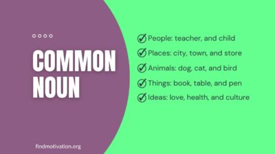 What is a Common Noun? Rules And Examples in Sentences