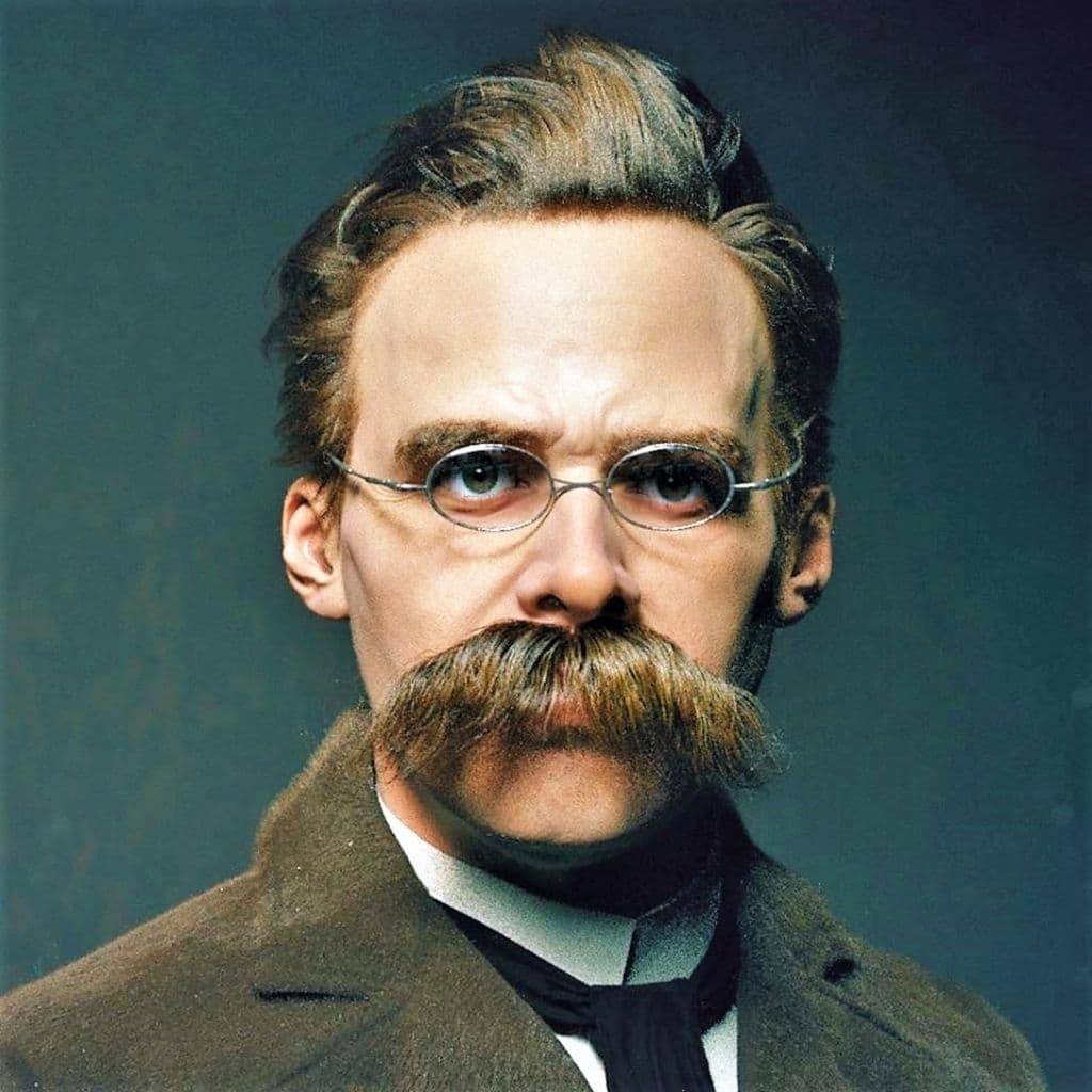 penulis kontroversial Friedrich Nietzsche