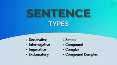 How Many Types of Sentences Are There? [With Examples]