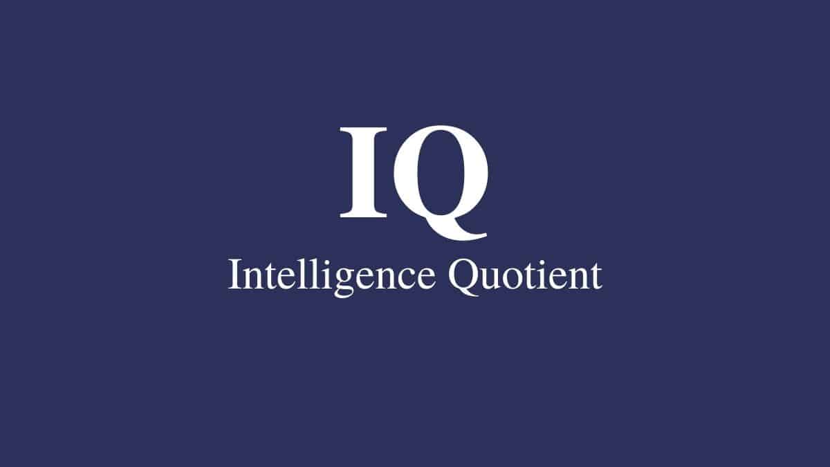 What is the full form of IQ?