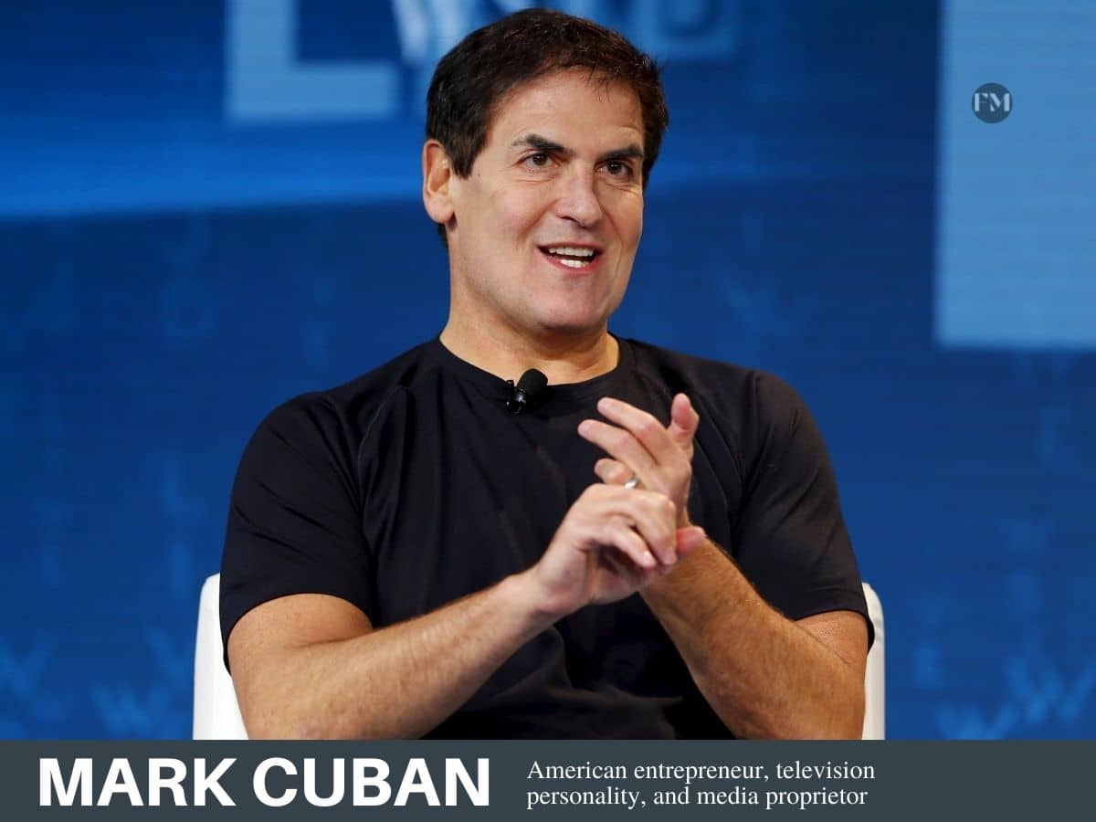Mark Cuban is an American billionaire entrepreneur, television personality, and media owner