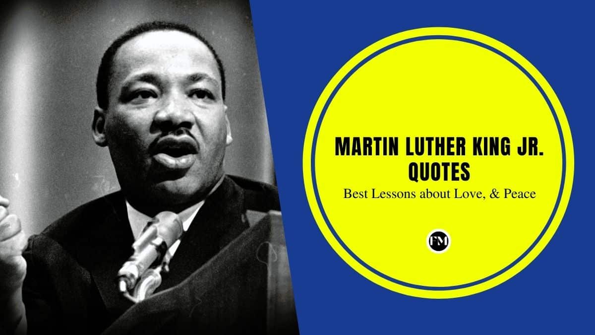 the best lessons from Martin Luther King Jr Quotes are to fight for our rights