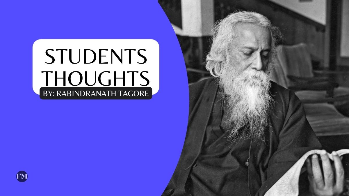 Rabindranath Tagore Educational Thoughts For Students
