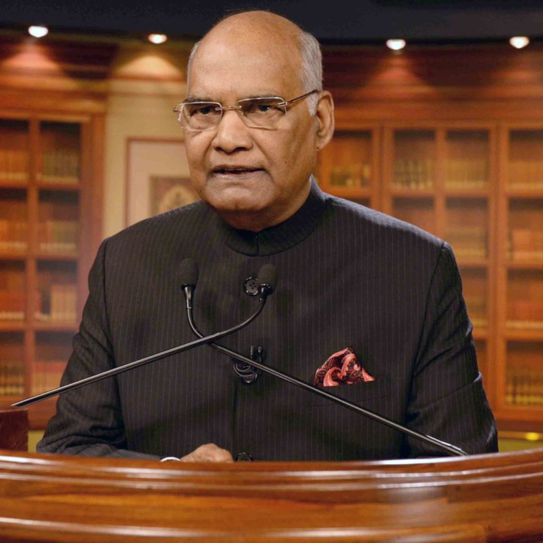 Ram Nath Kovind is now the 14th and current President of India