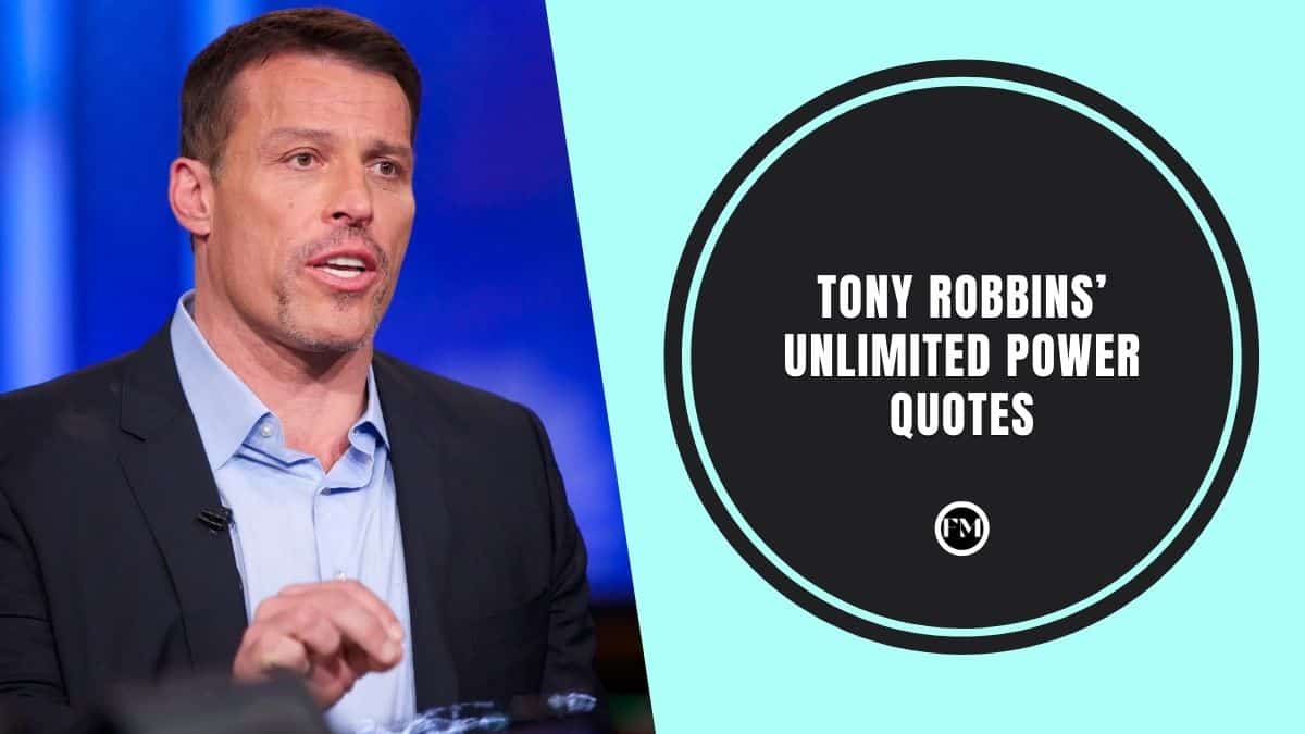 Tony Robbins' unlimited power quotes