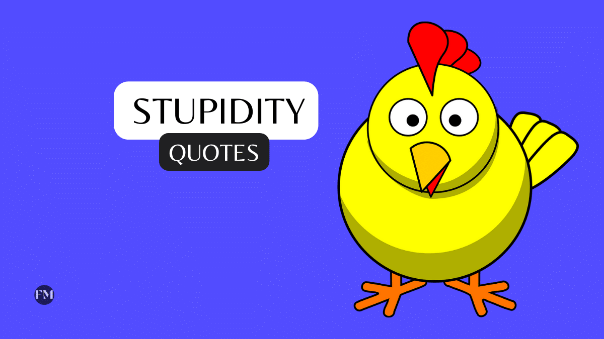 Top Stupidity Quotes and sayings