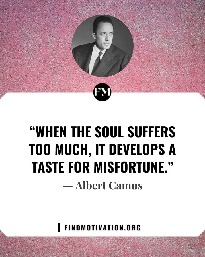 Albert Camus inspiring quotes to know the meaning of life