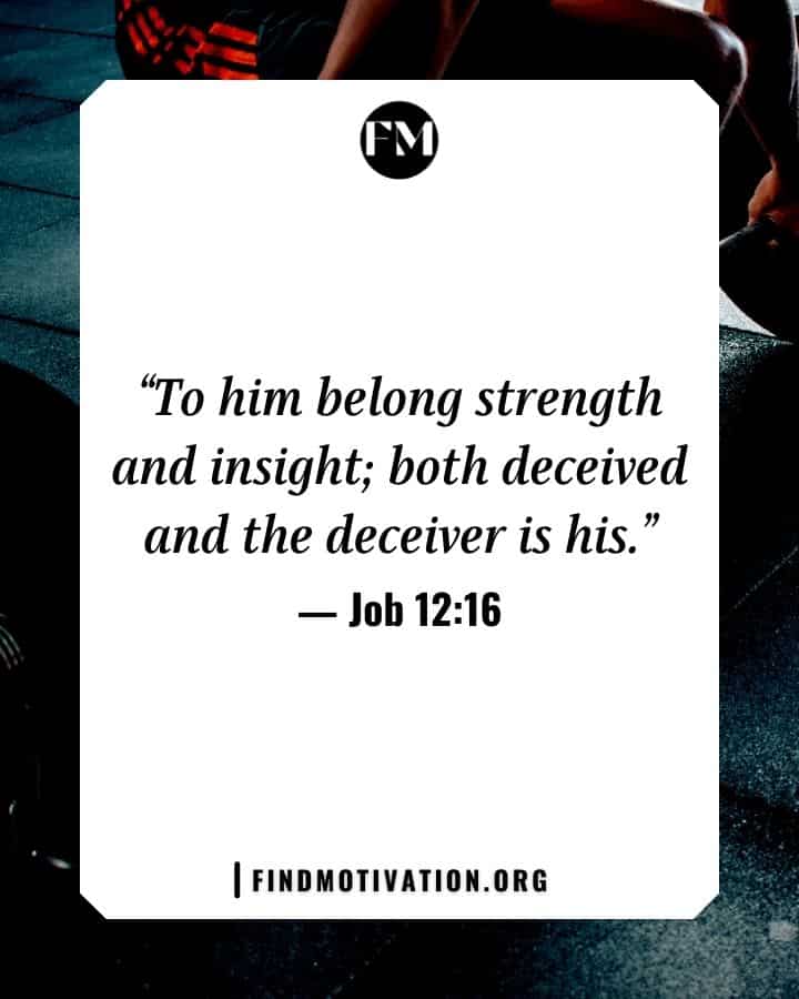 Bible verses about strength to become more capable