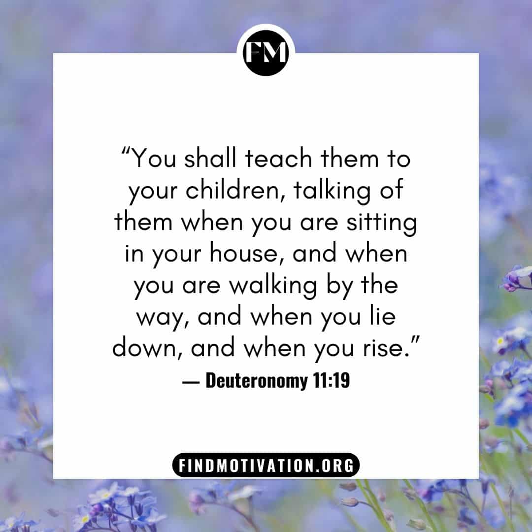 Bible verses to know the importance of the child in your life, how to treat them, how to discipline them