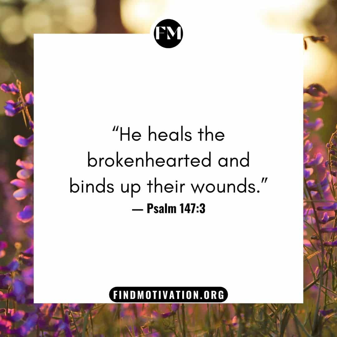 Bible Verses on healing to heal your emotional feelings to live a better life with a healthy mindset