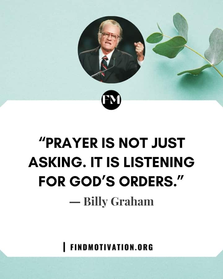 Billy Graham motivational quotes to find some motivation