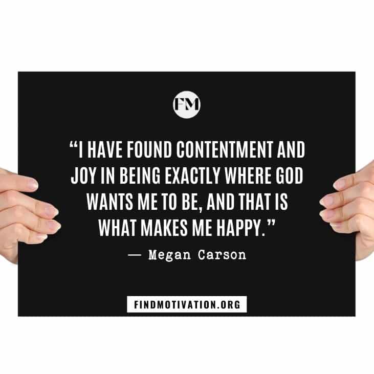 The best inspirational contentment affirmations to live contented life