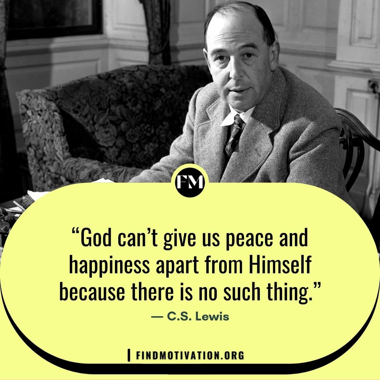 Motivational quotes said by CS Lewis to find some motivation