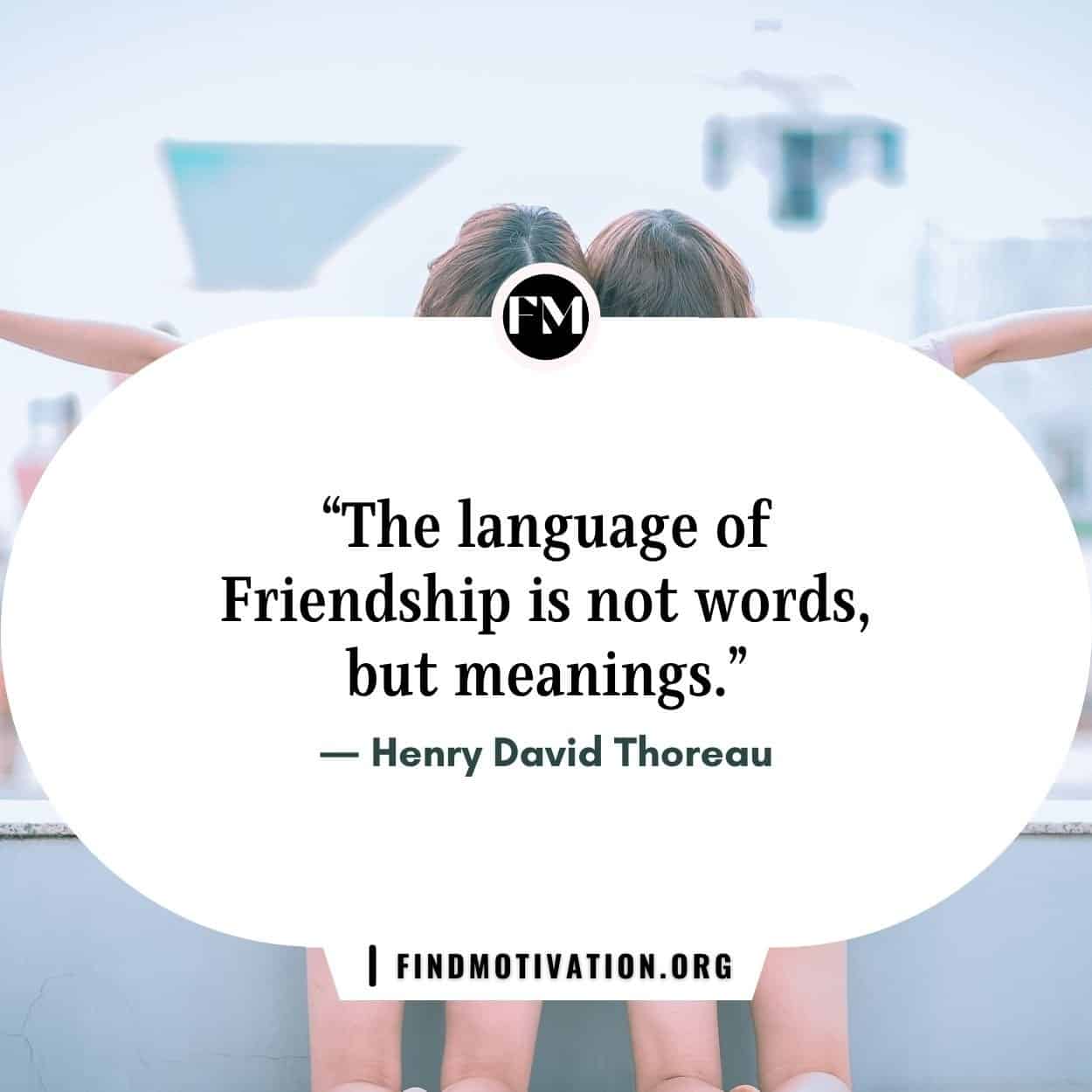The best 101 inspirational quotes & sayings on friendship