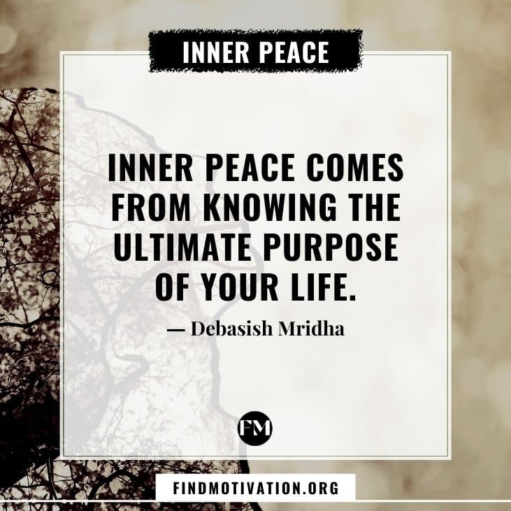 The best inner peace quotes for you which will help you to find inner peace for yourself