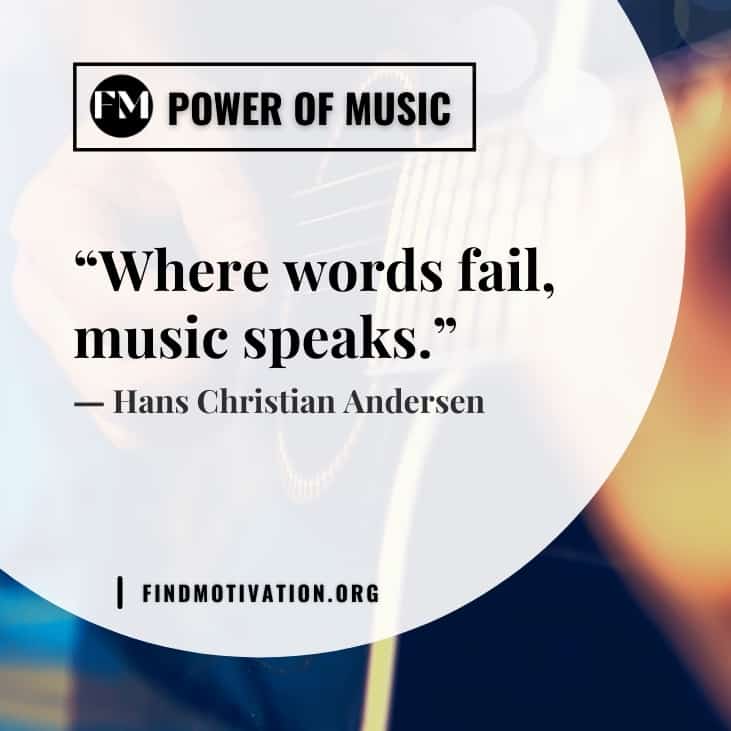 The Best Inspiring Quotes about music to know how it changes your mood