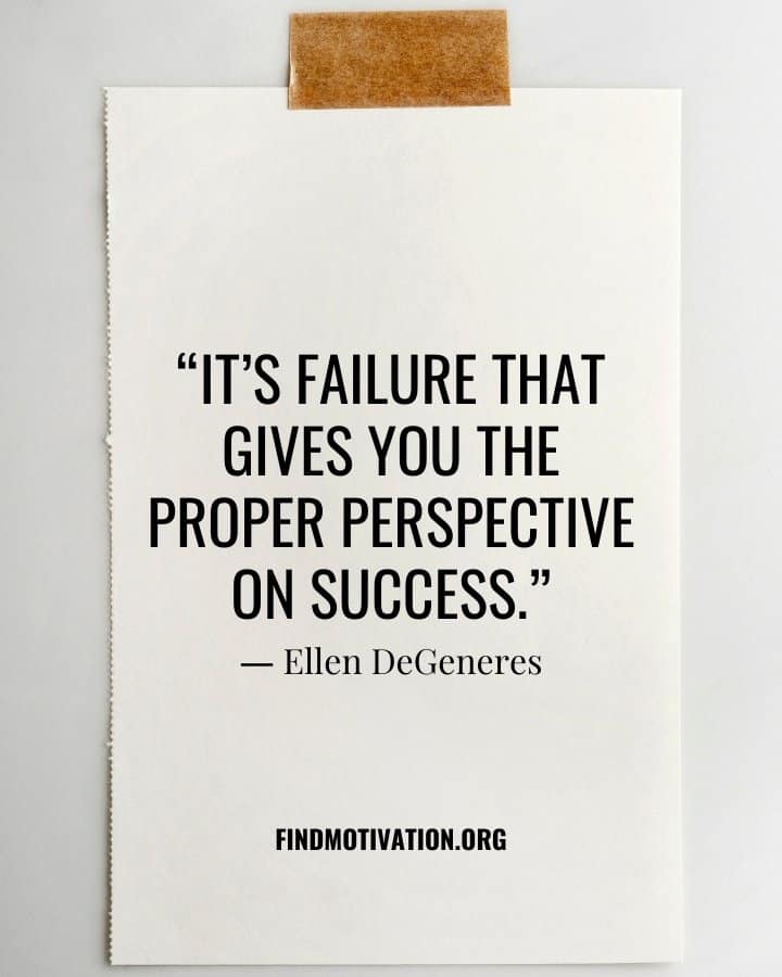 Inspiring Quotes about learning from failure