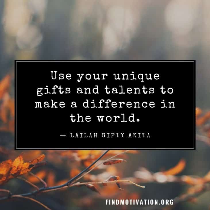 Inspirational make a difference quotes to inspire you to do something different in your life