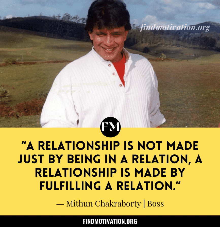 Mithun Chakraborty Inspiring Quotes & Dialogues From Movies