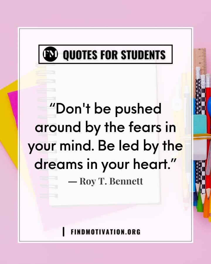 Motivational quotes for students to become prepared for their future life