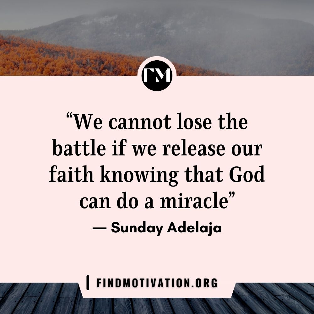 The best inspiring quotes to know why you shouldn't run after miracles