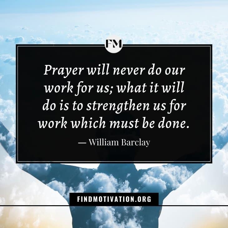 The best inspirational prayer quotes that will help you to live a prayer life
