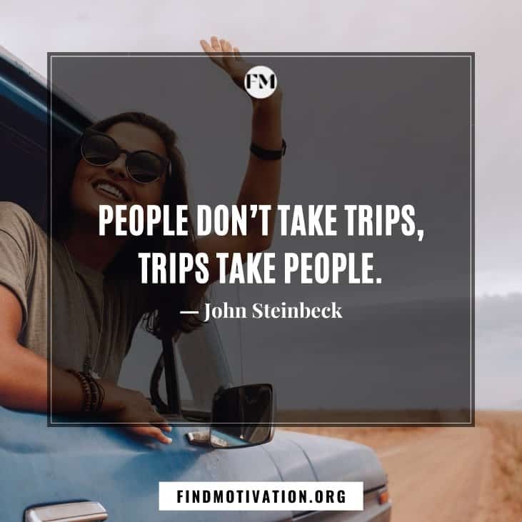 Motivational road trip quotes to enjoy the beauty of nature on your road trip
