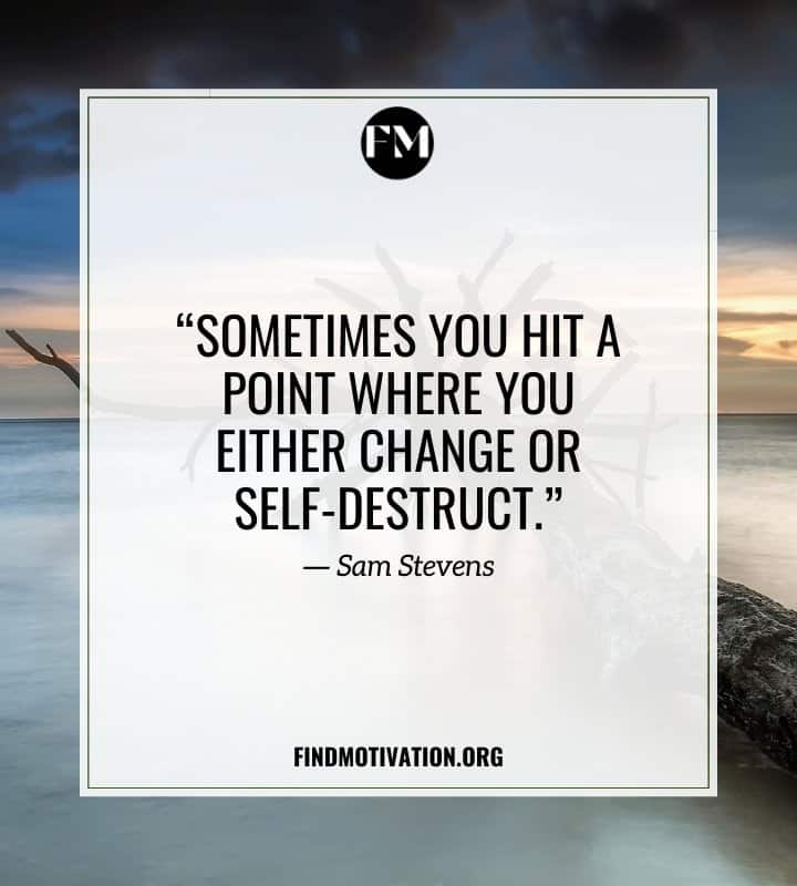 Self-Destruction Quotes To Protect Yourself From Harm