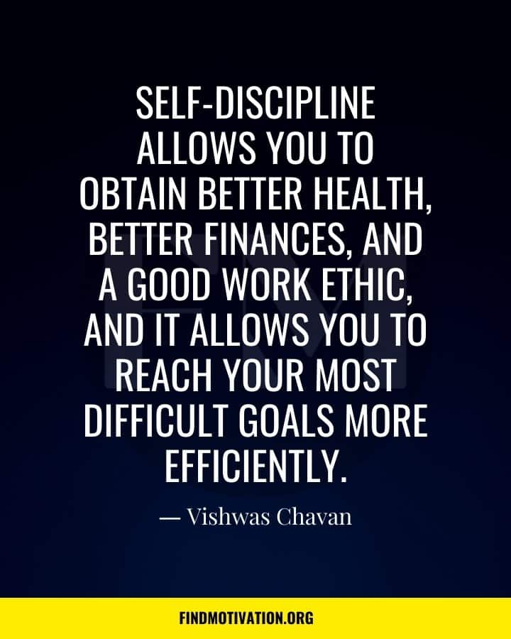 Self-Discipline Quotes to discipline yourself