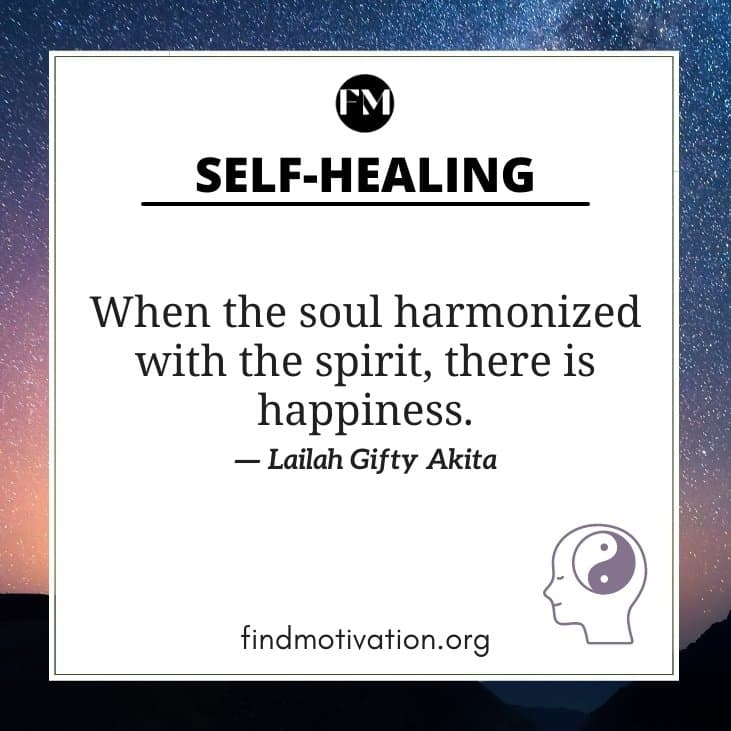 Self Healing Quotes to fill your inner wound
