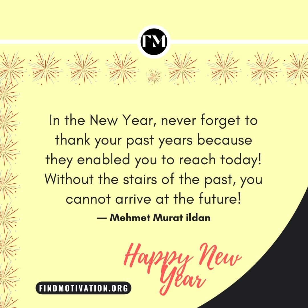 The best new year quotes & sayings to say thanks to the past year to celebrate the new year with new hopes