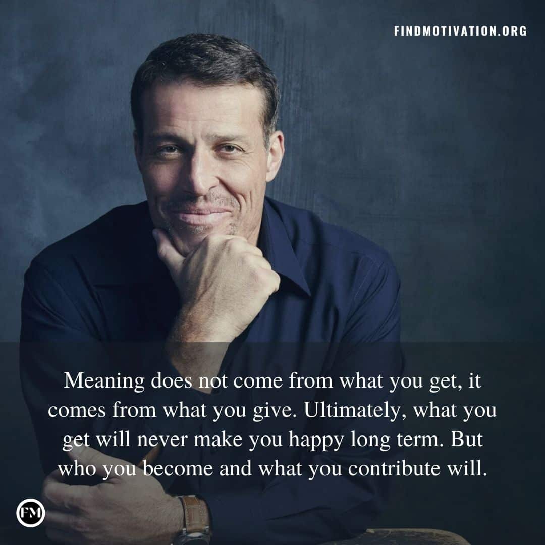 Tony Robbins MONEY Master the game Quotes for financial freedom