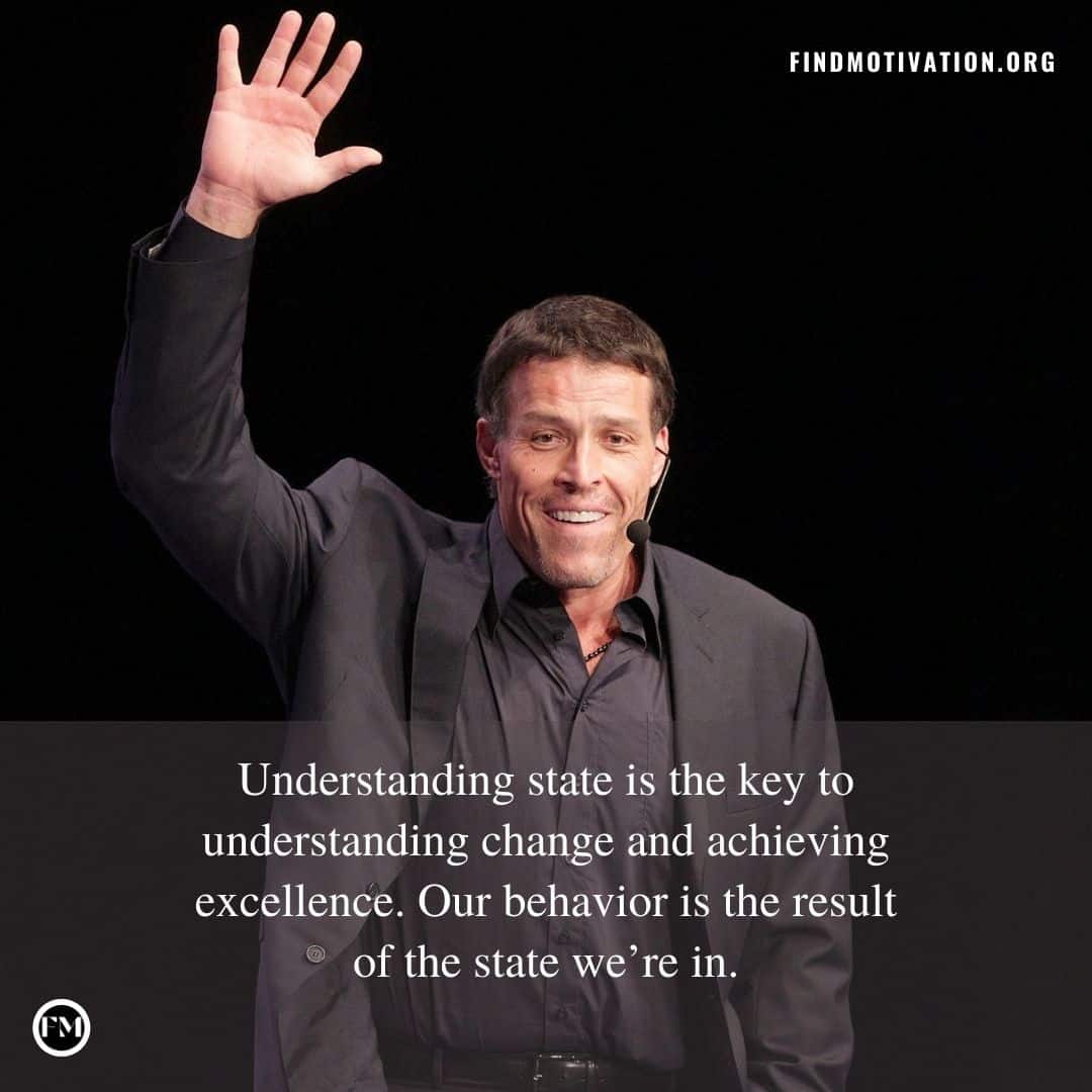 Tony Robbins' Unlimited Power Quotes to fulfill your dreams