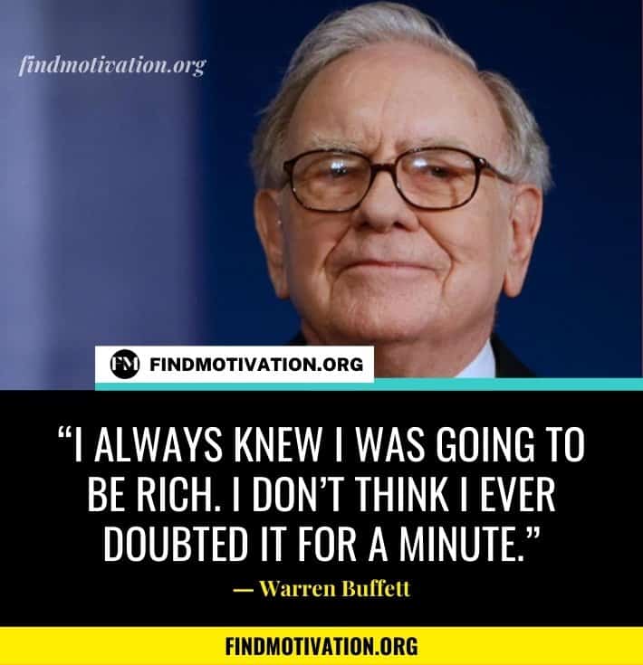 Warren Buffett Inspiring Quotes