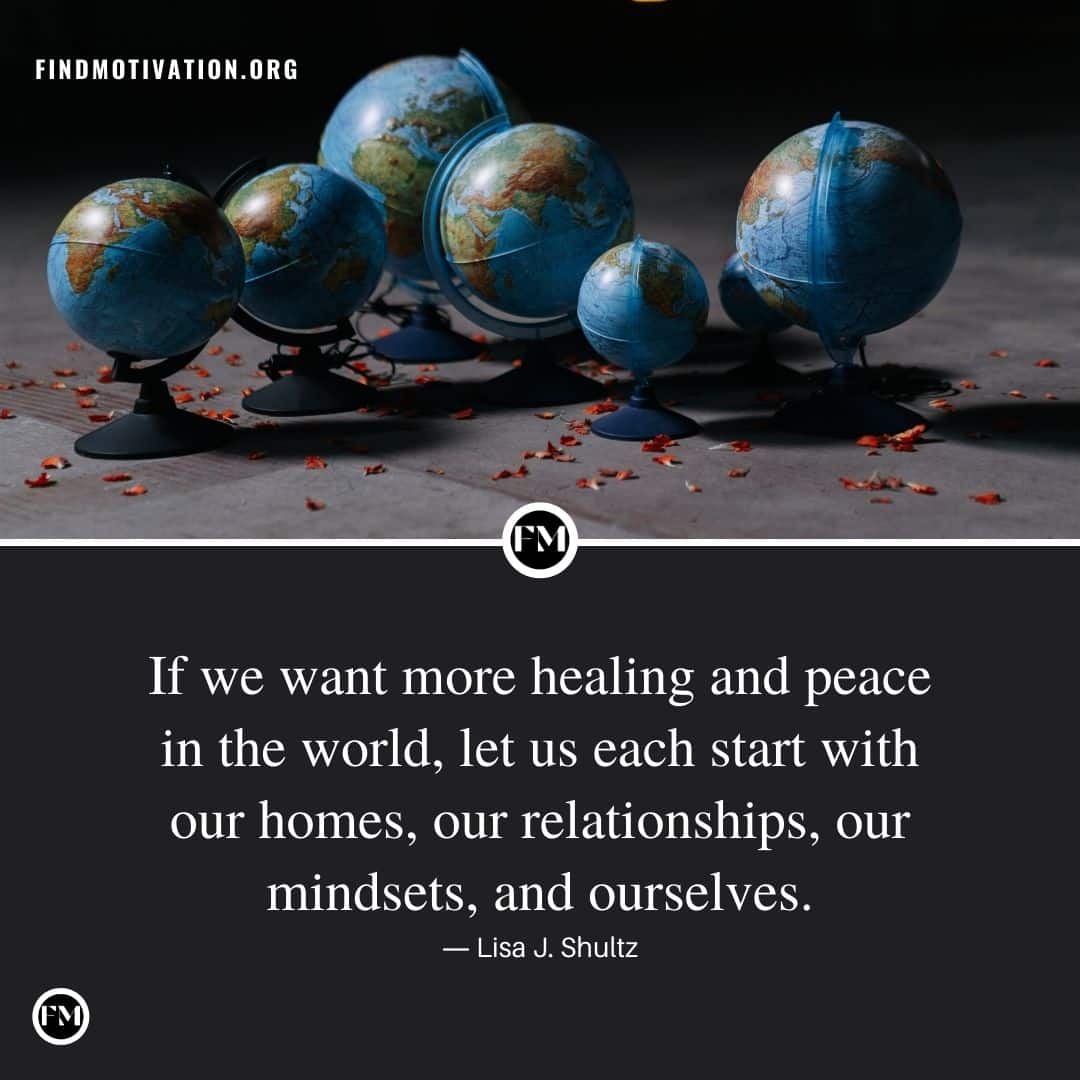 World Peace Quotes to make this world a better place